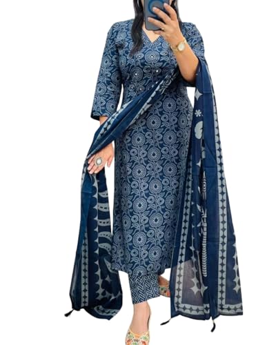 Rangnavi Women's Pure Cotton Printed