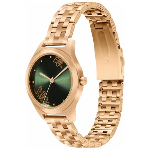 Fastrack P3H Green Dial Rose