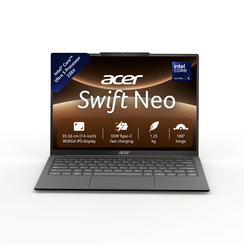 Acer Swift Neo Next Gen AI PC OLED Intel Core Ultra 5 226V - (16 - Image 7