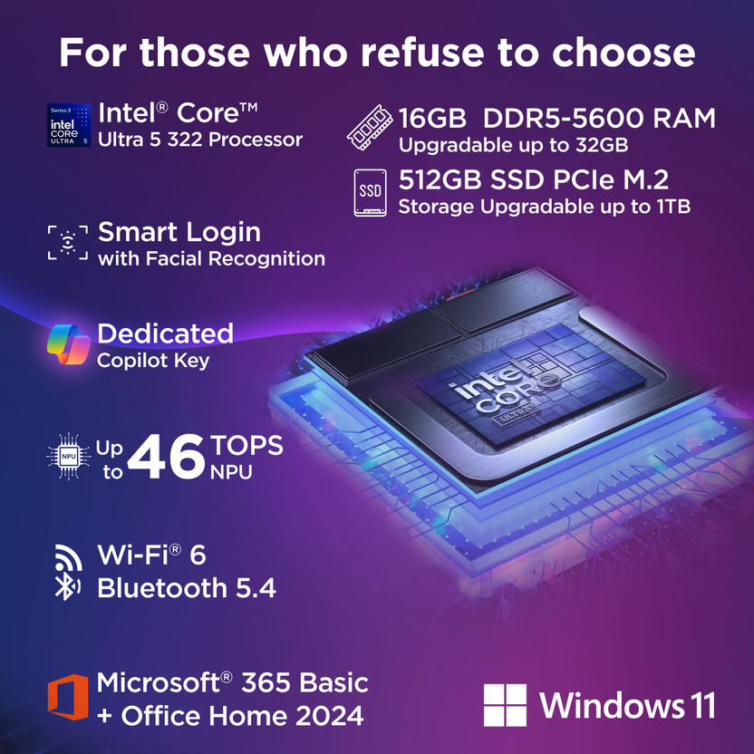 Lenovo IdeaPad Slim 5 (Gen 11) Next-Gen AI PC Intel Core Ultra 5 - Image 4