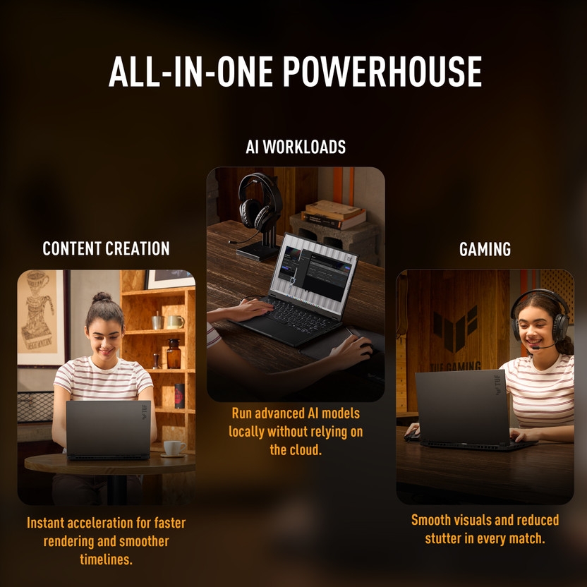 ASUS TUF Gaming A14 (2026) with Office 2024 + M365 Basic, AI PC N - Image 3