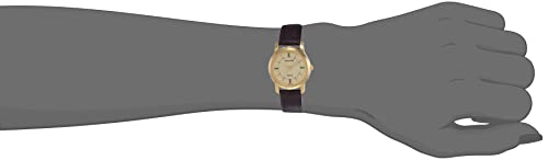 Sonata Quartz Analog Champagne Dial
