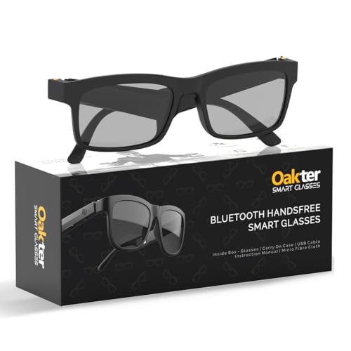 OAKTER Smart Glasses with Wireless