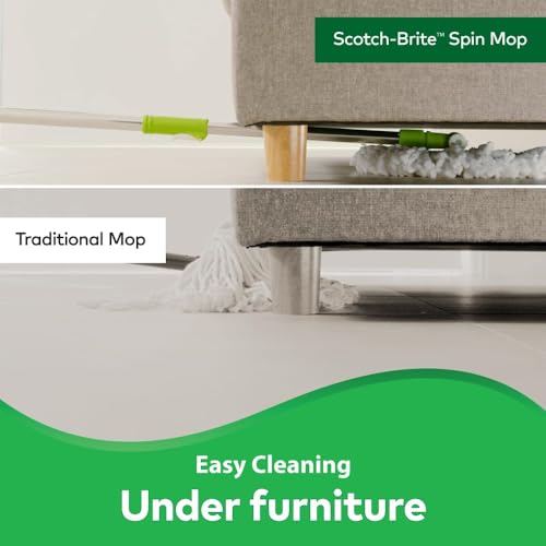Scotch-Brite Twin Bucket Spin Mop