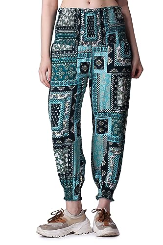 POPWINGS Casual Boho Printed Joggers
