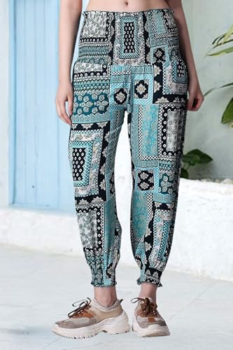 POPWINGS Casual Boho Printed Joggers