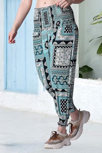 POPWINGS Casual Boho Printed Joggers