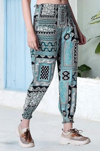 POPWINGS Casual Boho Printed Joggers