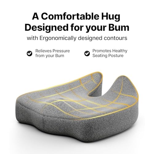 ZUDO Memory Foam Coccyx Seat