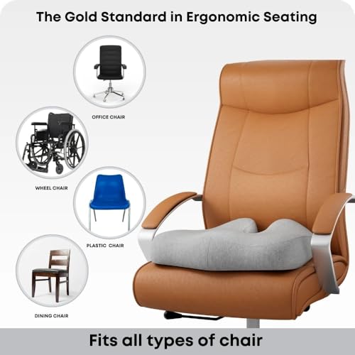 ZUDO Memory Foam Coccyx Seat