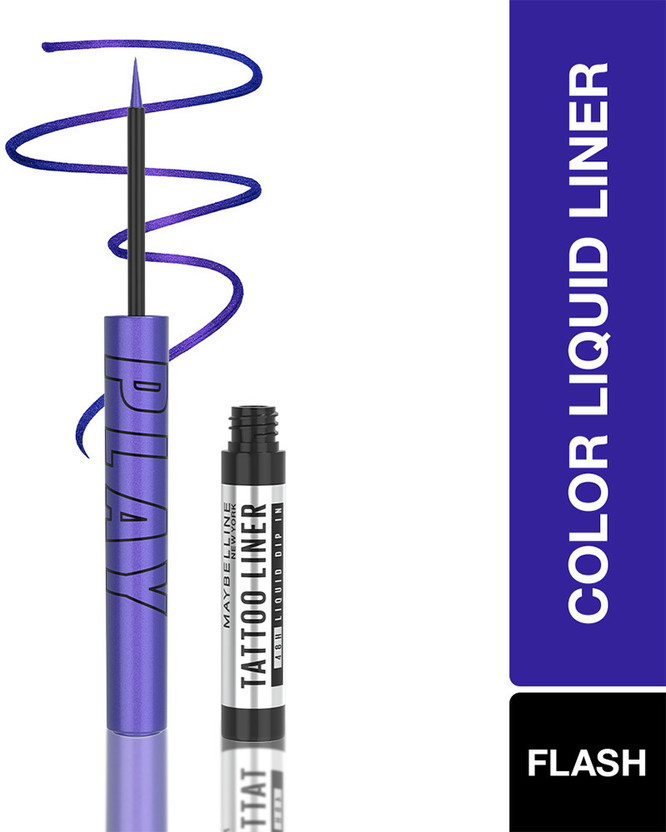 MAYBELLINE NEW YORK Tattoo Play Metallic Green Liquid Eyeliner - - Image 9