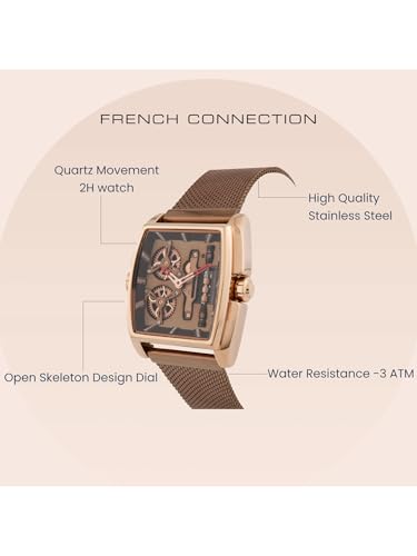 French Connection Barrel Brown Tonneau