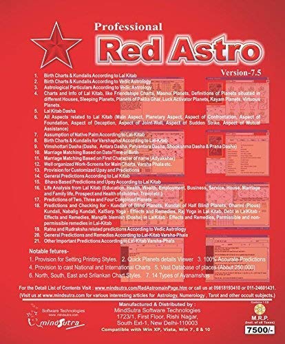 Mindsutra Software Technologies Red Astro