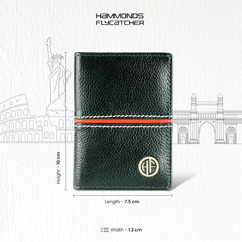 HAMMONDS FLYCATCHER Genuine Leather Card
