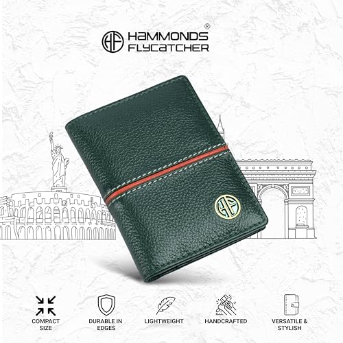 HAMMONDS FLYCATCHER Genuine Leather Card