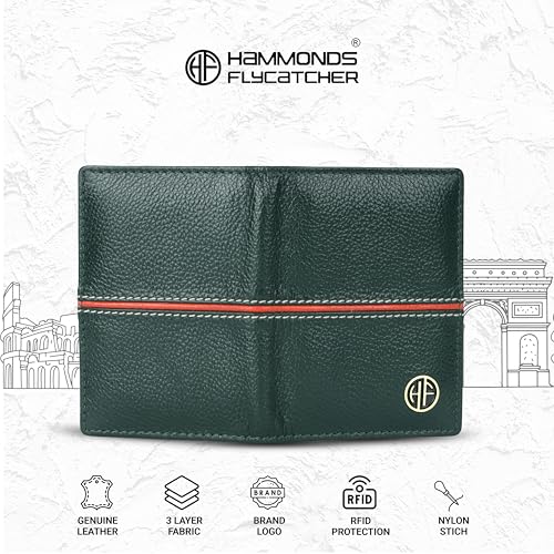 HAMMONDS FLYCATCHER Genuine Leather Card