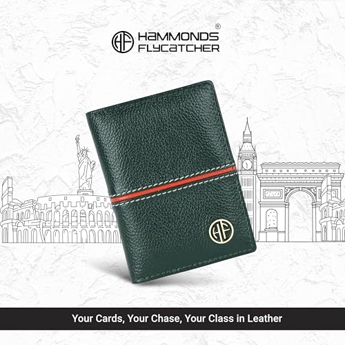 HAMMONDS FLYCATCHER Genuine Leather Card