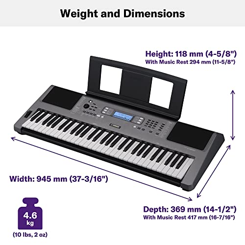 Yamaha PSR-I300 Portable Keyboard –