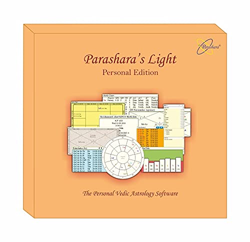 Parashara's Light Astrology Software (Personal Edition) - (English + Marathi) for Windows (USB Pendrive)
