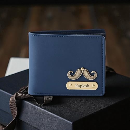 Personalized Name & Charm Leather Wallet for Men - Image 6