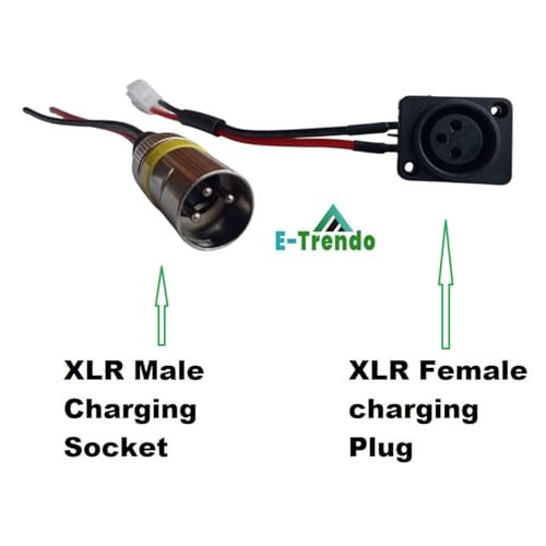 E-Trendo Round 3-Pin XLR Male-Female