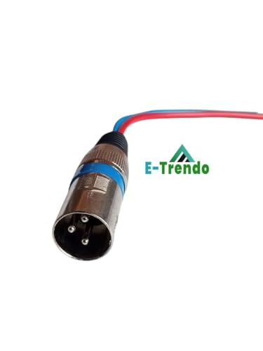 E-Trendo Round 3-Pin XLR Male-Female