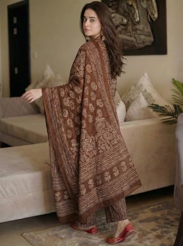 ANNI Designer Women Printed Anarkali