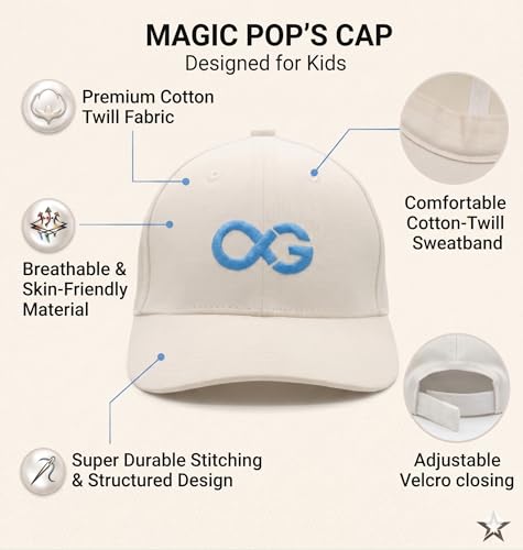 Premium Cotton Caps for Kids