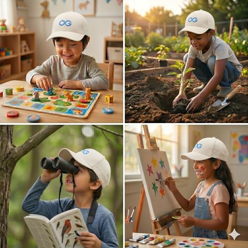 Premium Cotton Caps for Kids