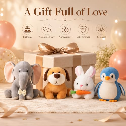 Pack of 4 Elegant Soft