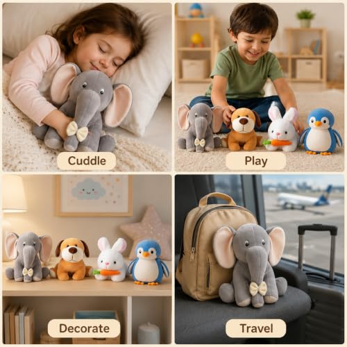 Pack of 4 Elegant Soft