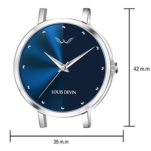 LOUIS DEVIN LD-L144-BLU-CH Mesh Blue