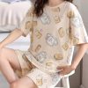 SMOWKLY Women Korean Shorts Pajama