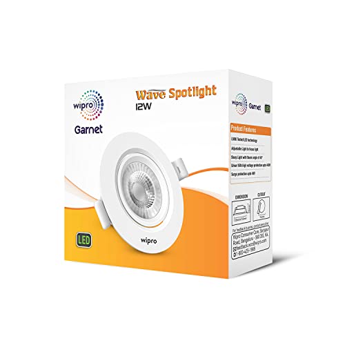 wipro Garnet 12W LED Wave