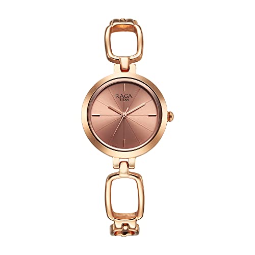 Titan Raga Quartz Analog Rose