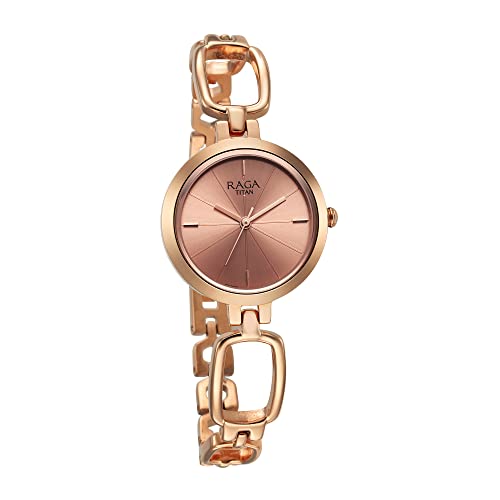 Titan Raga Quartz Analog Rose