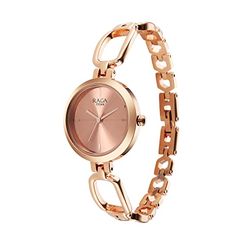 Titan Raga Quartz Analog Rose