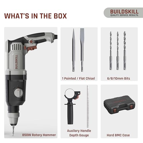 BUILDSKILL 850W Rotary Hammer Drill