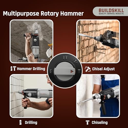 BUILDSKILL 850W Rotary Hammer Drill