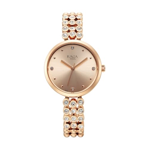 Titan Raga Showstopper Quartz Analog