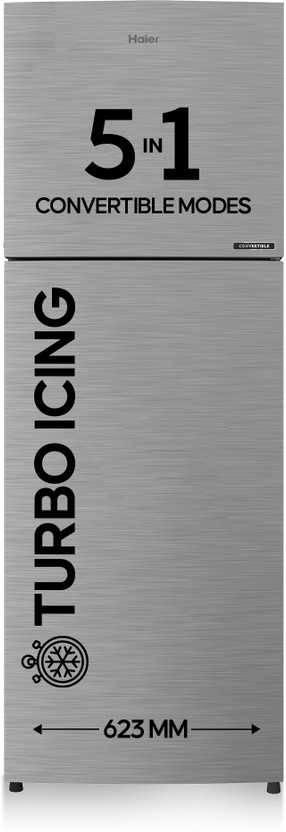 Haier 268 L Frost Free Double Door 2 Star Convertible Refrigerato - Image 10