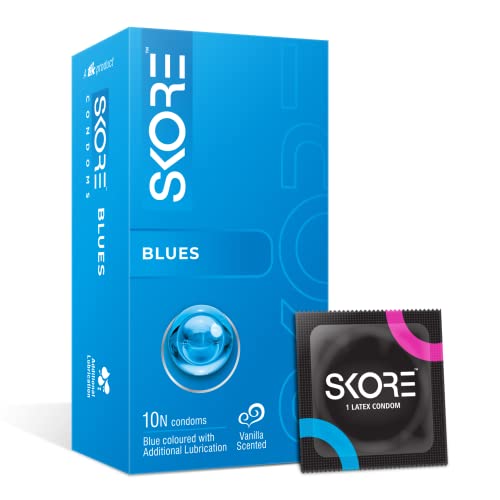 Skore Blue Condoms - 100 Count - Image 3