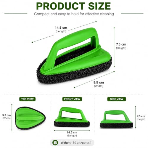 Sulfar Bathroom Brush with Abrasive