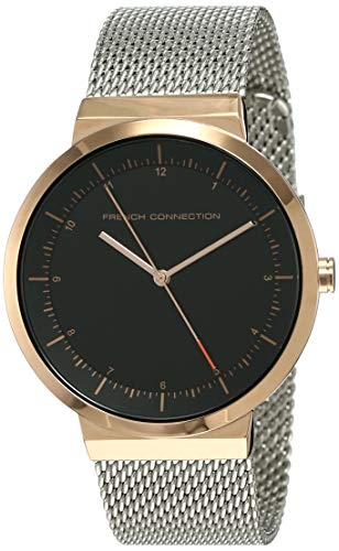 French Connection Analog Men's Watch (Dial Colored Strap)