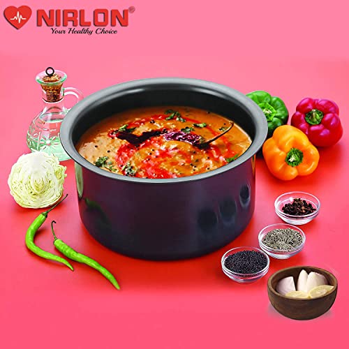 NIRLON Hard Anodised Cook Tope/Gas