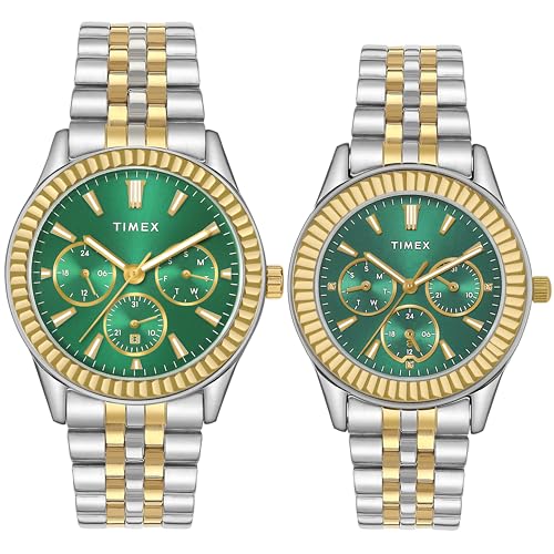 TIMEX Analog Couple Watches Set