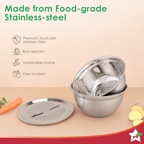 Wonderchef Modena Stainless-Steel Bowl