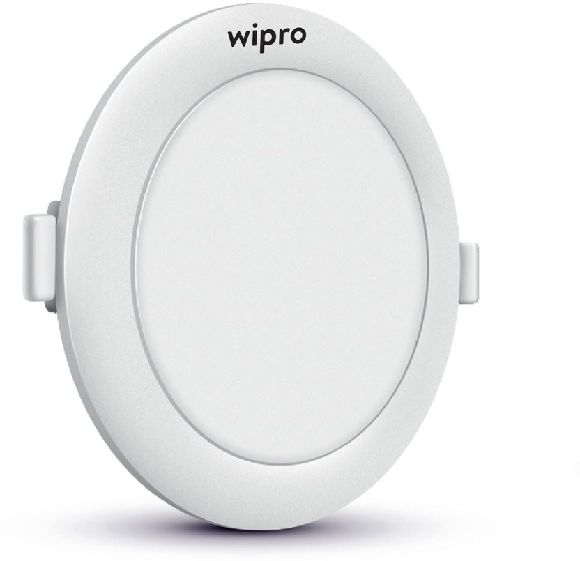 Wipro Garnet 7w Alpha Panel Round (Pack of 2 ) Recessed Ceiling L - Image 2
