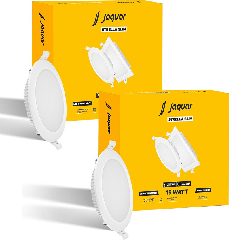 Wipro Garnet 7w Alpha Panel Round (Pack of 2 ) Recessed Ceiling L - Image 8