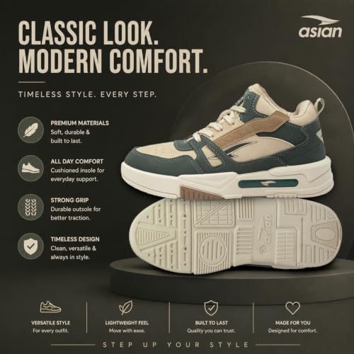 ASIAN Men's MEXICO-11 Casual Sneaker